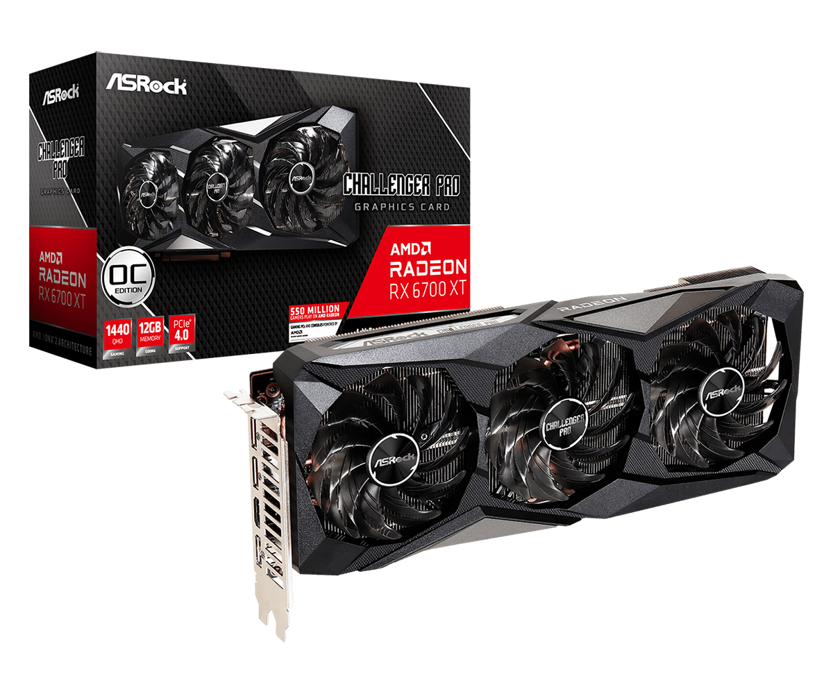 Radeon RX 6700 XT Challenger Pro 12GB OC